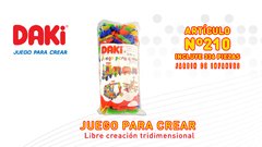 DAKI ARTÍCULO 210: 336 PIEZAS ECONÓMICAS LÍNEA JARDÍN DE INFANTES