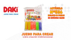 DAKI ARTÍCULO 536 -INCLUYE RECTÁNGULOS GRANDES: 88 PIEZAS