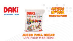 DAKI ARTÍCULO 702: 108 PIEZAS
