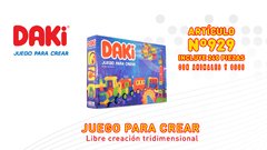 DAKI CAJA ANIMALES Y OSOS: 240 PIEZAS