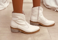 Bota texana Holly Blanca - comprar online