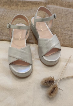 Sandalia Camille Plata - comprar online