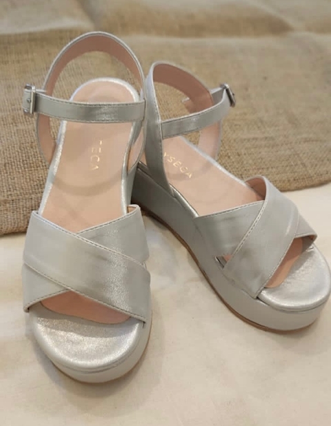 Sandalia Camille Plata