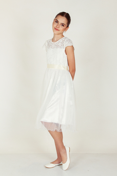 Balerina Clasica Cuero Vegan Blanca - Cara & Seca