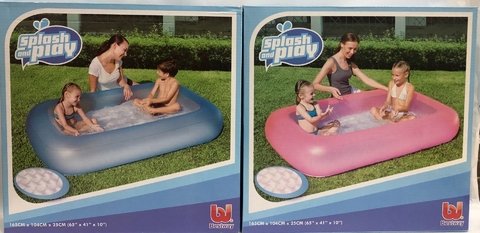 Pileta rectangular piso inflable Best Way cod.28033