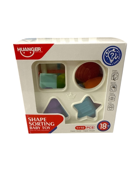 Cubo con encastre didáctico cod. 6004