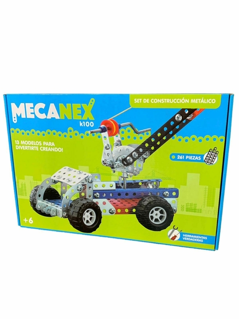 Set Construcción metálico 261 pzas-Cod. 3002