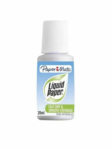 Corrector liquid paper con pincel Paper Mate - Cod. 523