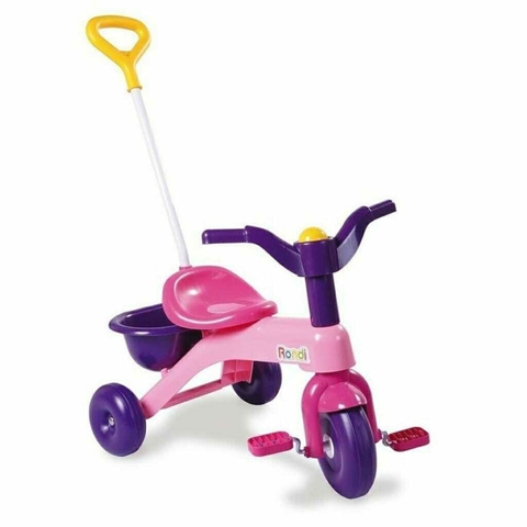 Primer triciclo con barral rosa y violeta - Cod. 25011