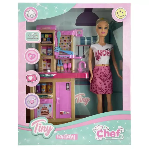 Muneca Tiny cocinera - Cod. 11015