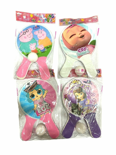 Paleta ping pong nena - Cod. 34042