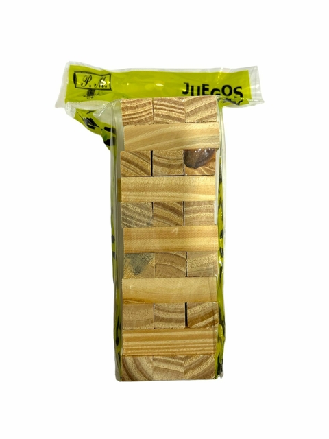 Juego yenga en bolsa 33 piezas - Cod. 34057