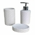 Set de Baño Porcelana Blanco - Cod. 39069