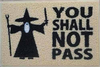 Tapete Capacho Divertido You Shall Not Pass - Cerâmica - loja online
