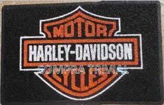 Tapete Capacho Harley Davidson Em 90x60 + Frete Grátis Em 12