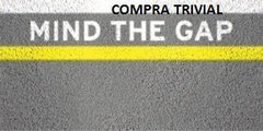 Tapetes Capachos Divertidos Mind The Gap  Em 70x40 - comprar online