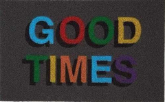 Tapete Capacho Personalizado Divertido Good Times