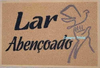 Tapetes Capachos Personalizados Lar Abençoado - 80 X 40