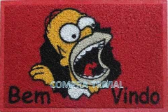 Tapete Capacho Personalizado Homer Simpson Em 70 X 40 - comprar online