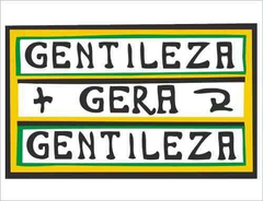 Tapete Capacho Personalizado Gentileza Gera Gentileza Preto - comprar online