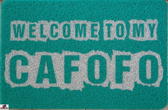 Imagem do Tapete Capacho Welcome To My Cafofo - 70 X 40 Escolha O Seu