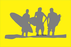 2 Tapetes Capachos Surf Surfando - Escolha O Seu Modelo - loja online