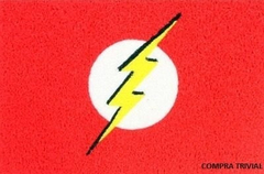 Tapete Capacho The Flash Com Bordas Rebaixadas