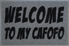 Tapete Capacho Divertido Welcome To My Cafofo Em Promoção
