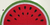 Tapete Capacho Personalizado Melancia Em Meia Lua Em 70 X 40