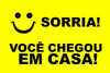 Tapete Capacho Divertido Sorria ! Você Chegou Em Casa !