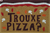 Tapete Capacho Personalizado Trouxe Pizza ? Bordas Rebaixada