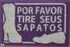 Tapete Capacho Por Favor Tire Seus Sapatos - Em 70 X 40 - Compra Trivial