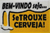 Tapete Capacho Divertido Bem Vindo Seja Se Trouxe Cerveja