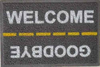 Tapetes Capachos Personalizado E Divertido Welcome Goodbye