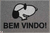 Tapete Capacho Personalizado Bem Vindo Cachorro  60x40 Cm