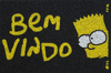 Tapete Capacho Bem Vindo Bart Simpson - Escolha O Seu
