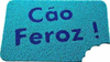Tapete Capacho Personalizado Cão Feroz ! Verde - loja online