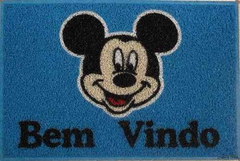 Tapete Capacho Mickey Mouse Disney - Bordas Rebaixadas Royal