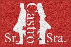 2 Capachos Sr. E Sra.  Personalizado Com Seu Sobrenome 80x45 - Compra Trivial