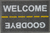 Tapete Capacho Welcome Goodbye - Com Bordas Rebaixadas