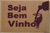 Tapete Seja Bem Vinho - Capachos Personalizados