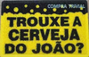 Capacho Trouxe Cerveja? Personalizado Com Seu Nome Cd1117