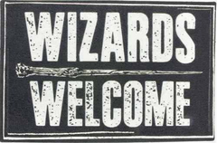 Tapete Capacho Wizards Welcome Harry Potter Promoção