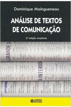 análise de textos de comunicação - décio rocha