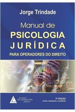 manual de psicologia jurídica - trindade, jorge