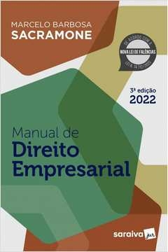 manual de direito empresarial - 3ª edição 2022 - sacramone, sacramone; marcelo barbosa , marcelo barbosa