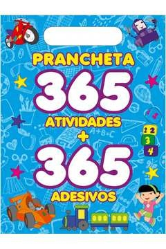 prancheta 365 atividades + 365 adesivos - on line editora