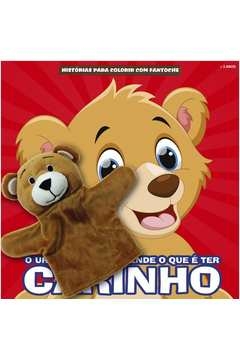 histórias para colorir com fantoche - urso - on line editora