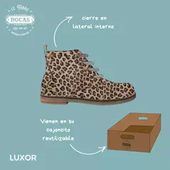 BOTAS LUXOR PRINT NEGRO ROCAS - tienda online