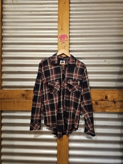 CAMISA SCOTT CUADROS VIYELA ROJO
